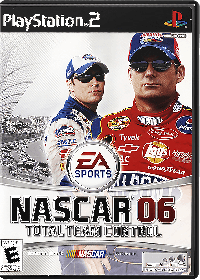 NASCAR 06 Total Team Control Playstation 2 US box art